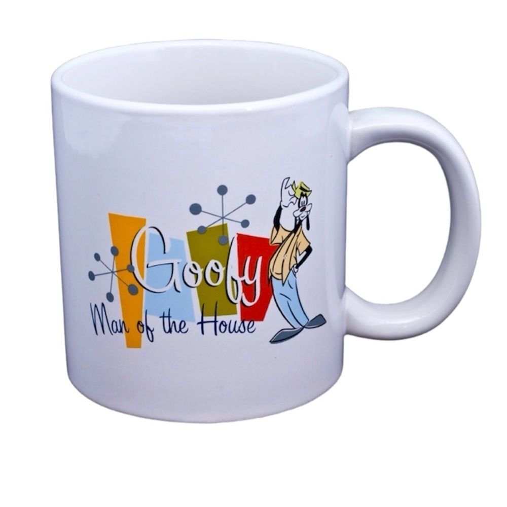 Disney Coffee Mug Goofy Man of the House Large 2004 Coffee Mug vintage large cup